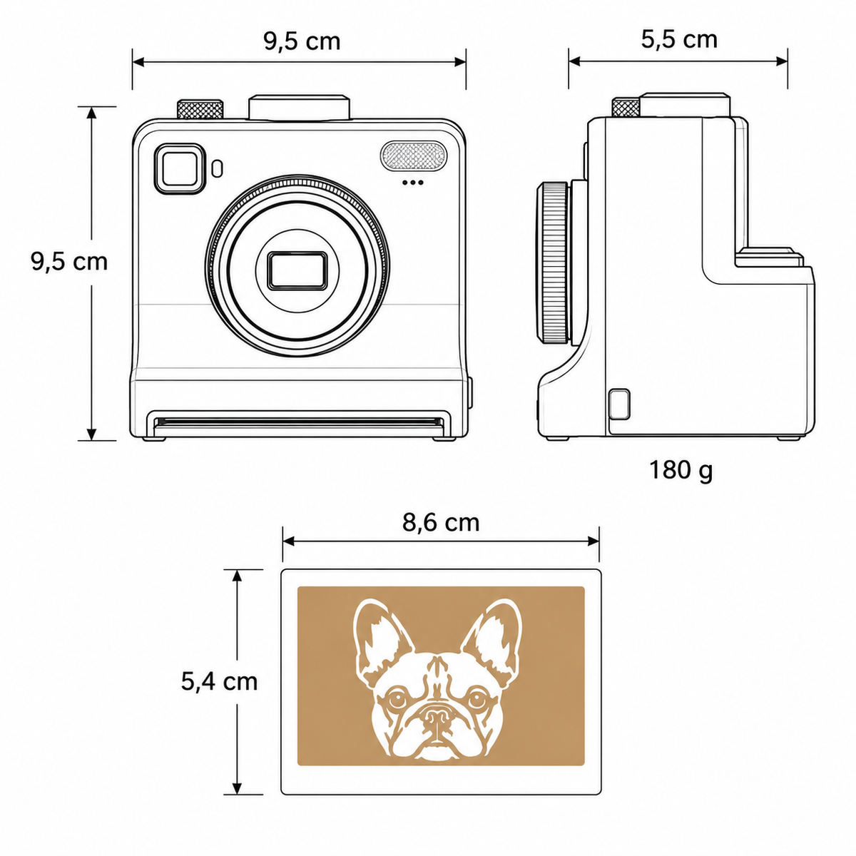 CoffeeCam™ Coffee Photo Printer + 12 Stencil Set